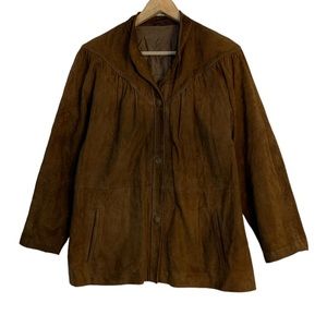 Christ Suede Leather Jacket